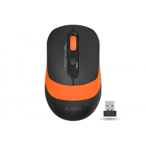 Мышь беспроводная A4Tech FG10 Black/Orange USB