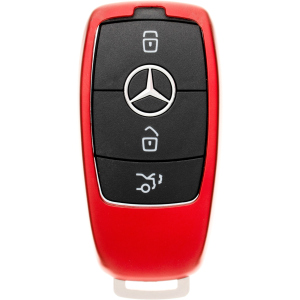 Чехол для автоключа LaManche Mercedes Red (Benz-B01K_rd) лучшая модель в Одессе