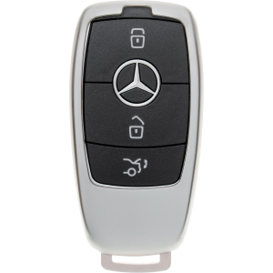 Чохол для автоключа LaManche Mercedes Silver (Benz-B01K_slv) краща модель в Одесі