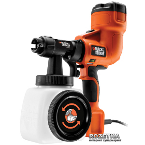 Фарборозпилювач Black+Decker HVLP200 краща модель в Одесі