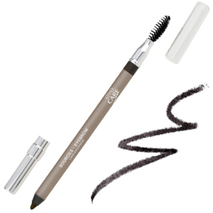 Водостійкий олівець для брів Eye Care лінія Eye Make Up призначений для корекції форми та кольору брів темно-сірий 1.2 г (3532662000359) краща модель в Одесі