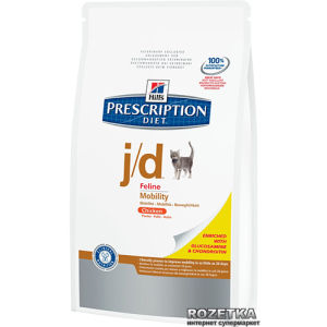 Сухий корм для кішок Hills Prescription Diet Feline j/d зі смаком курки 2 кг (6135,08) (052742613505) в Одесі