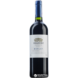 Вино Errazuriz Estate Merlot червоне сухе 0.75 л 13.5% (5010203004267) краща модель в Одесі