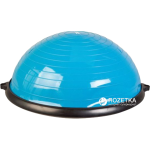 Балансувальна півсфера LiveUp Bosu Ball 58 см Blue (LS3570) краща модель в Одесі