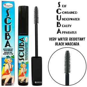 Водостойкая тушь для ресниц TheBalm Scuba Water Resistant Black Mascara 9.8 мл (681619810343) в Одессе