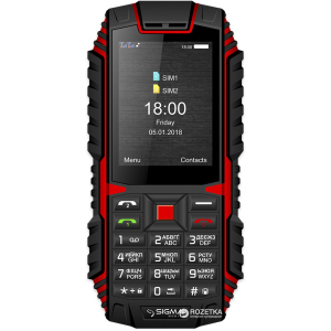 Мобильный телефон Sigma mobile X-treme DT68 Black/Red ТОП в Одессе