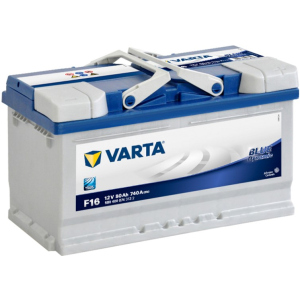 Автомобільний акумулятор Varta Blue Dynamic 80Ah Єв (-/+) F16 (740EN) (580400074) в Одесі