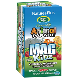 Минералы Natures Plus Animal Parade Mag Kidz магний Вишня 90 жевательных таблеток (97467299429) лучшая модель в Одессе