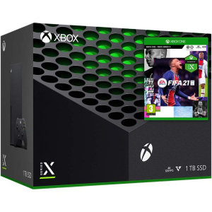 Microsoft Xbox Series X 1Tb + FIFA 21 (російська версія) краща модель в Одесі