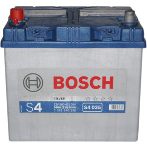 Автомобільний акумулятор Bosch 6СТ-60 (S4025) 60 Ач (+/-) Asia 540 А (0 092 S40 250) в Одесі