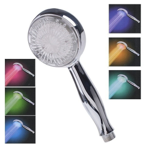 Лійка насадка для душу з сильним напором Led Shower 3 color 149584 рейтинг