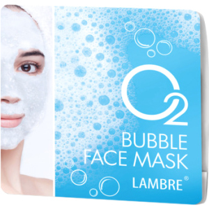 Маска Lambre Bubble face mask O2 Пухирцева з сильною кисневою дією 2х8 мл (3760183769503) краща модель в Одесі