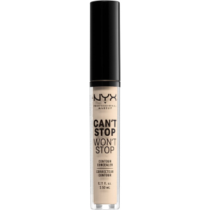 Консилер для обличчя NYX Professional Makeup Can't Stop Won`t Stop Concealer 1.5 Fair 3.5 мл (800897168551) в Одесі