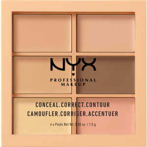 Палетка кремових консилерів NYX Professional Makeup 3C Palette - Conceal, Correct, Contour 01 Light 9 г (800897831479) краща модель в Одесі