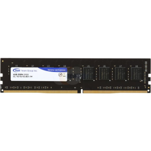 Модуль памяти для компьютера DDR4 4GB 2133 MHz Elite Black Team (TED44G2133C1501)