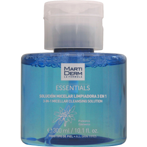 Міцелярний розчин MartiDerm Essentials Micellar Solution Cleanser 3in1 Очищаючий 300 мл (8437000435860) ТОП в Одесі