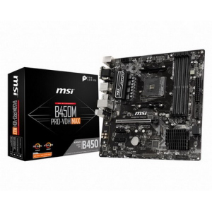 купить MSI B450M Pro-VDH Max Socket AM4