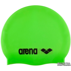 Шапочка для плавання Arena Classic Silicone Junior 91670-65 Light Green (3468335046983) надійний