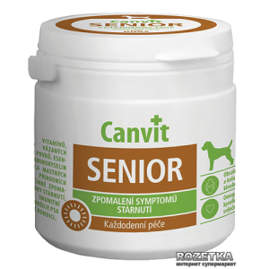 Витаминно-минеральный комплекс Canvit Senior для собак таблетки 100 шт (can50726)