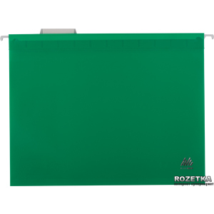 Подвесной файл Buromax А4, пластиковый 12 шт Зеленый (BM.3360-04) лучшая модель в Одессе