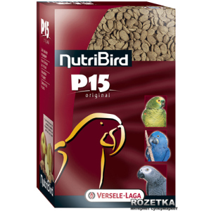 Корм для папуг Versele-Laga NutriBird В15 Original maintenance з горіхами 1 кг (5410340220603) краща модель в Одесі