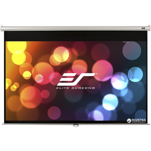 Elite Screens настінний з механізмом повернення 139"(16:10) 297.9 x 186.2 (M139NWX) White case ТОП в Одесі