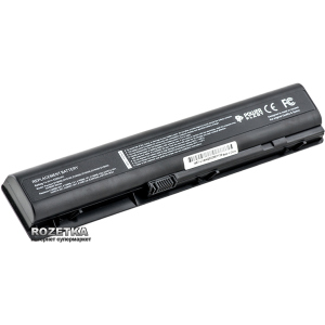 Акумулятор PowerPlant для HP DV9000 Black (14.4V/5200mAh/6Cells) (NB00000128) ТОП в Одесі