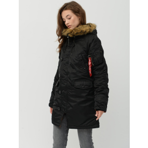 Парка Alpha Industries N-3B W Parka L Black лучшая модель в Одессе