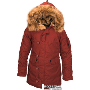 Парку Alpha Industries Altitude W Parka XL Red Ochre ТОП в Одесі