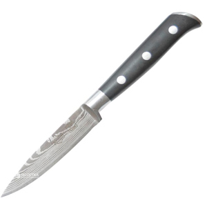 Кухонный нож Krauff Damask для чистки овощей Black (29-250-006)