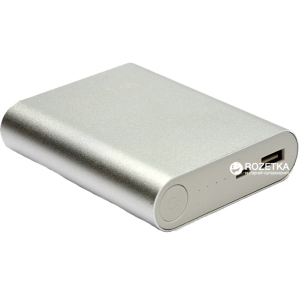 УМБ PowerPlant 10400 mAh Silver (PPLA9113) ТОП в Одессе