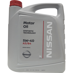 Моторна олія Nissan Motor Oil 5W-40 5 л (KE900-90042) краща модель в Одесі