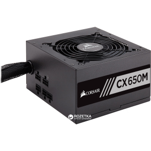 Corsair CX650M 650W (CP-9020103-EU) краща модель в Одесі