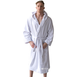 Халат махровый Sleeper Set Men's Bath Robe SS-WMBR L-XL White (ROZ6205003875) ТОП в Одессе