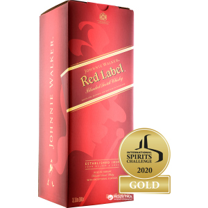 Виски Johnnie Walker Red Label выдержка 4 года 3 л 40% в подарочной упаковке (5000267129785) ТОП в Одессе