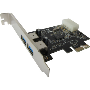 Контролер Dynamode PCI-E-USB 3.0 (2 зовнішні порти) (USB30-PCIE-2) краща модель в Одесі