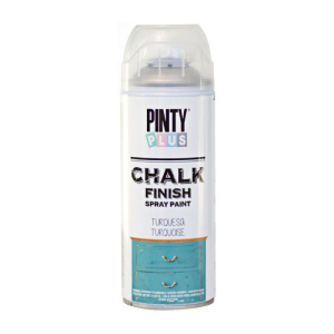 Краска-аэрозоль на водной основе PINTYPLUS Chalk-finish 400мл бирюза светлая (8429576231403) в Одессе