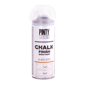 Краска-аэрозоль на водной основе PINTYPLUS Chalk-finish 400мл серый светлый (8429576230406) лучшая модель в Одессе