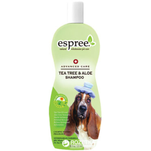 Шампунь Espree Tea Tree & Aloe Shampoo с маслом чайного дерева для собак 591 мл (e00387) лучшая модель в Одессе