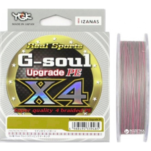 Шнур YGK G-Soul X4 Upgrade 200 м 0.205 мм 1.5 кг/25 lb Серый (55450110) лучшая модель в Одессе