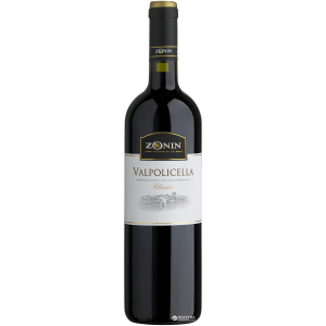 Вино Zonin Valpolicella Classico червоне сухе 0.75 л 12.5% ​​(8002235692557) в Одесі