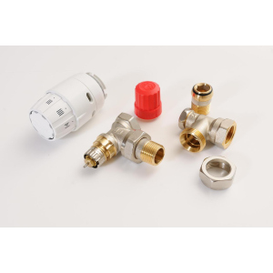 Комплект термостатический Danfoss RAS-C2 + RA-N + RLV-S 1/2", угловой (JN63013G2219) в Одессе