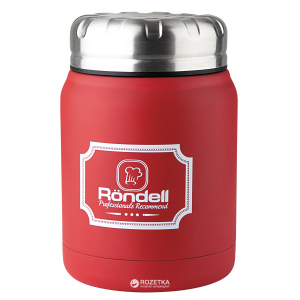 Термос харчовий Rondell Picnic 0.5л Red (RDS-941) краща модель в Одесі