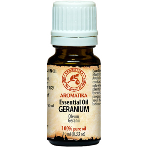 Эфирное масло гераниевое Ароматика Geranium Essential Oil 10 мл (4820177020962) лучшая модель в Одессе