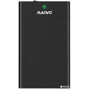 купити Зовнішня кишеня Maiwo для HDD/SSD 3.5"/2.5" SATA через USB3.1 Type-C (K3568G2)