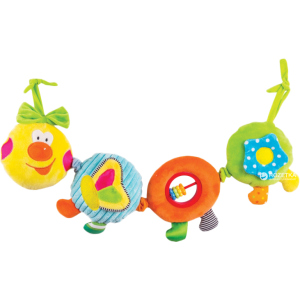 Игрушка-подвеска Happy Snail Веселая гусеничка Камилла (14HS003PG) (4690462614790) надежный