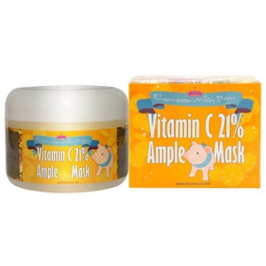 Маска для лица с витаминами разогревающая Elizavecca Milky Piggy Vitamin C 21% Ample Mask 100 мл (8809339904117) ТОП в Одессе