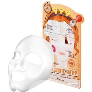 Трехступенчатая осветляющая и увлажняющая маска Elizavecca Aqua White Water Illuminate Mask Pack 10 шт по 25 мл (8809317962641) лучшая модель в Одессе