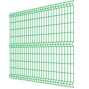 Секция ограждения Заграда Эко Стандарт высота 1,73м длина 2,5м ф3+4(оц+ПВХ) ячейка 50х200мм