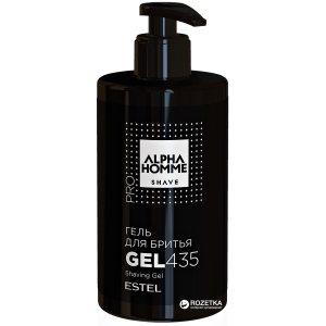 Гель для гоління Estel Professional Alpha Homme 435 мл (4606453052182) ТОП в Одесі